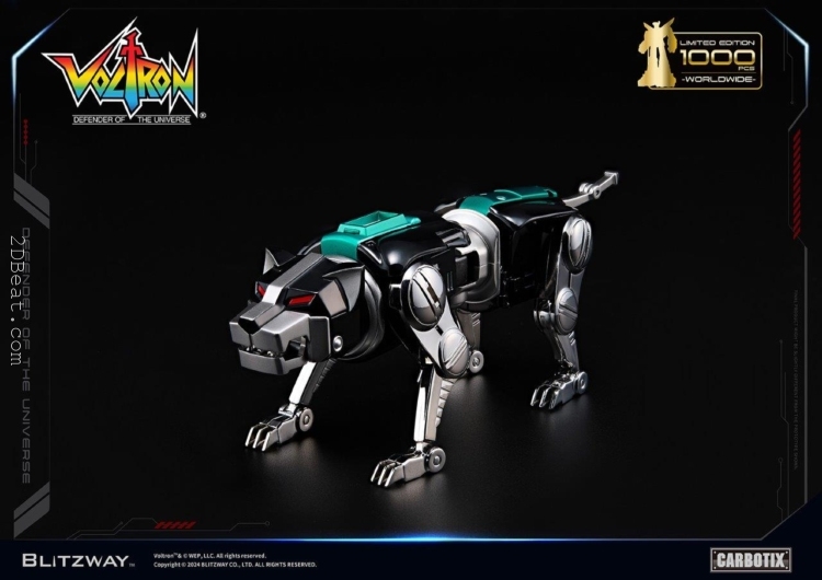 BLITZWAY 38CM Tall Black Voltron Collectible Figure