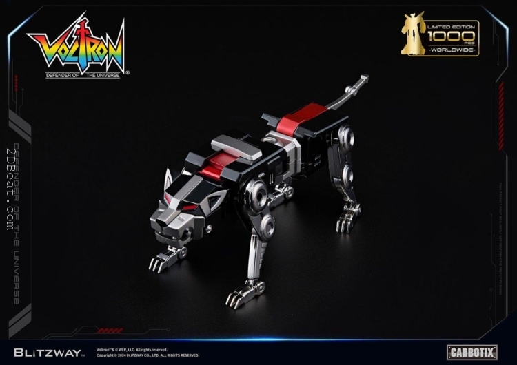 BLITZWAY 38CM Tall Black Voltron Collectible Figure