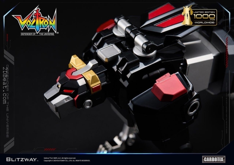 BLITZWAY 38CM Tall Black Voltron Collectible Figure