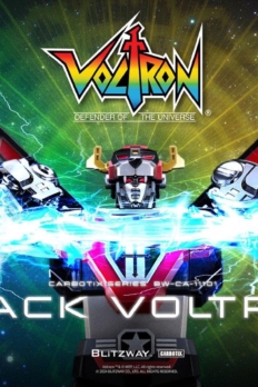 BLITZWAY 38CM Tall Black Voltron Collectible Figure