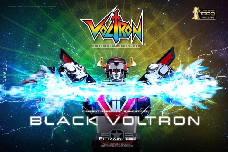 BLITZWAY 38CM Tall Black Voltron Collectible Figure