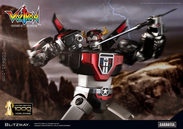 BLITZWAY 38CM Tall Black Voltron Collectible Figure