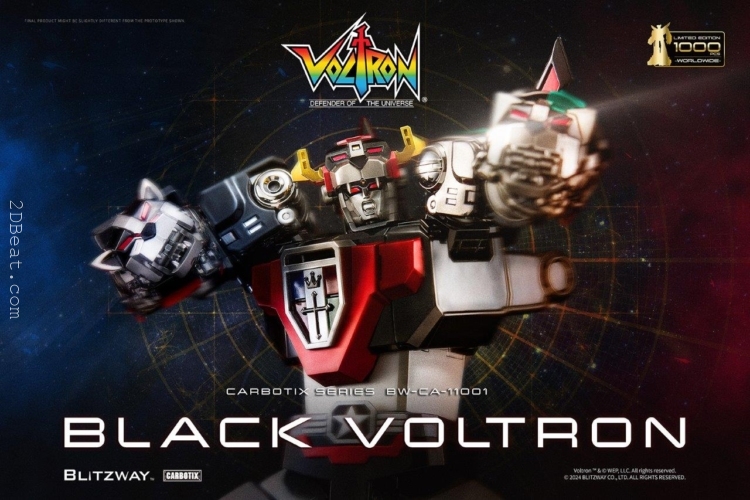 BLITZWAY 38CM Tall Black Voltron Collectible Figure