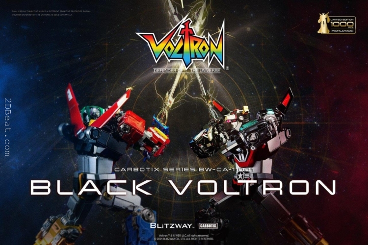 BLITZWAY 38CM Tall Black Voltron Collectible Figure