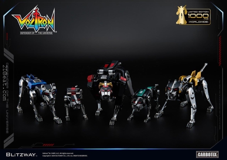 BLITZWAY 38CM Tall Black Voltron Collectible Figure