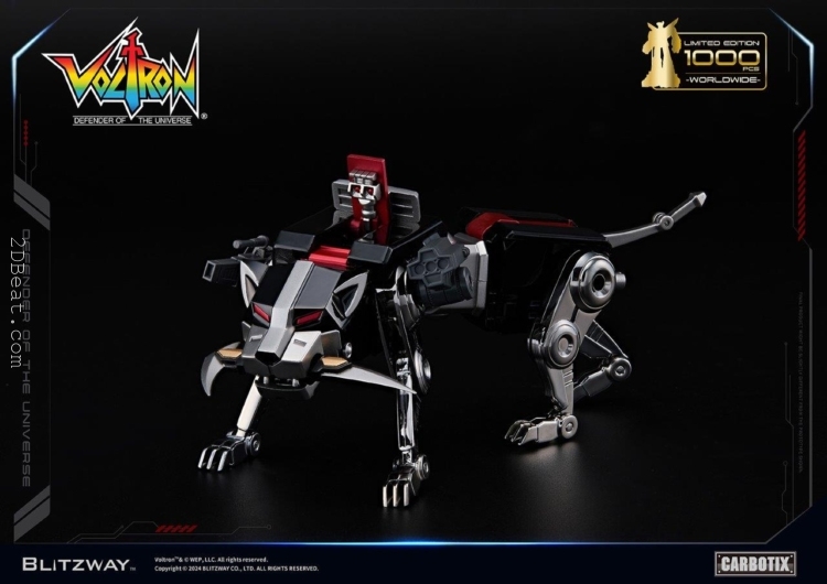 BLITZWAY 38CM Tall Black Voltron Collectible Figure