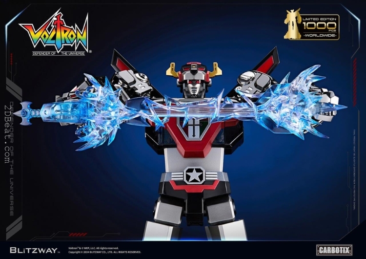 BLITZWAY 38CM Tall Black Voltron Collectible Figure