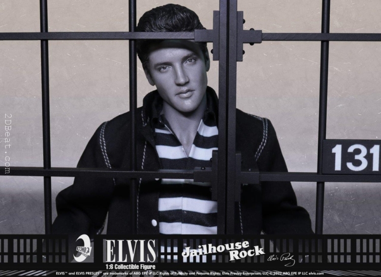 1/6 Scale Iconiq Studios Elvis Presley Jailhouse Rock Collectibles Figure