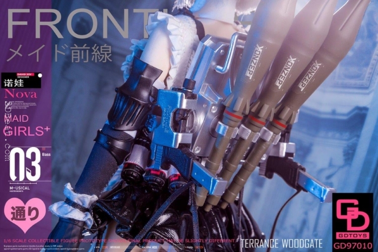 1/6 Scale GDToys GD-97010 Frontline Maid Girls NOVA Action Figure