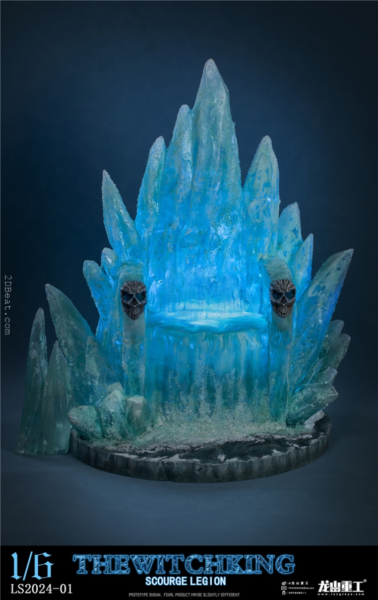 1/6 Scale Long Shan Jin Shu LS2024-01A Lich King Scourge Legion Luxury Edition Figure