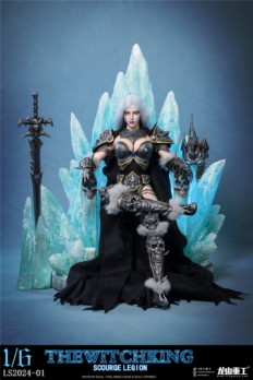 1/6 Scale Long Shan Jin Shu LS2024-01A Lich King Scourge Legion Luxury Edition Figure