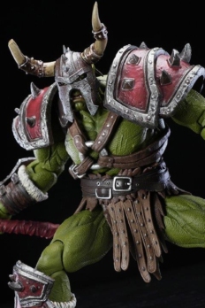 Memory toys Adventurer World Part 3 20.5CM Tall Orc Mercenary Captain Kargas