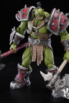 Memory toys Adventurer World Part 3 20.5CM Tall Orc Mercenary Captain Kargas