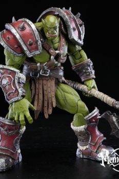 Memory toys Adventurer World Part 3 20.5CM Tall Orc Mercenary Captain Kargas