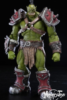 Memory toys Adventurer World Part 3 20.5CM Tall Orc Mercenary Captain Kargas