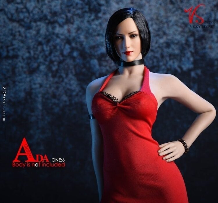 [Có Sẵn] Trang Phục 1/6 Vstoys 18XG14 Ada Wong Sexy Dress - Resident Evil
