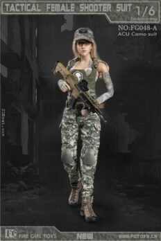 Trang Phục lính 1/6 Fire Girl FG048 1/6 Female Tactical Shooter