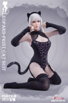 Fire Girl FG072 Leopard Pattern Conjoined Suit