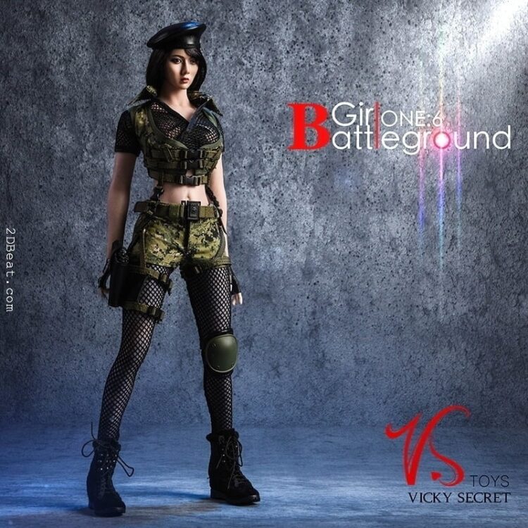 Trang Phục Lính Nữ 1/6 Vstoys Battleground Girl Clothing Set