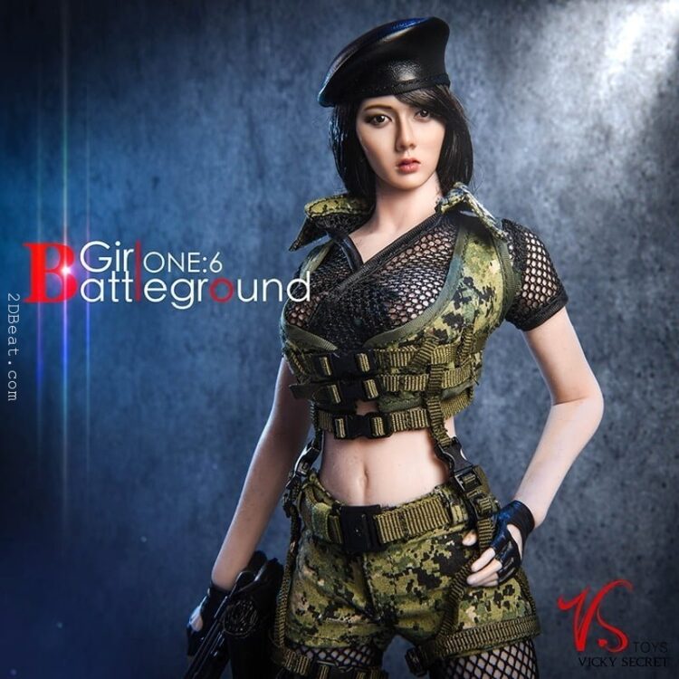 Trang Phục Lính Nữ 1/6 Vstoys Battleground Girl Clothing Set