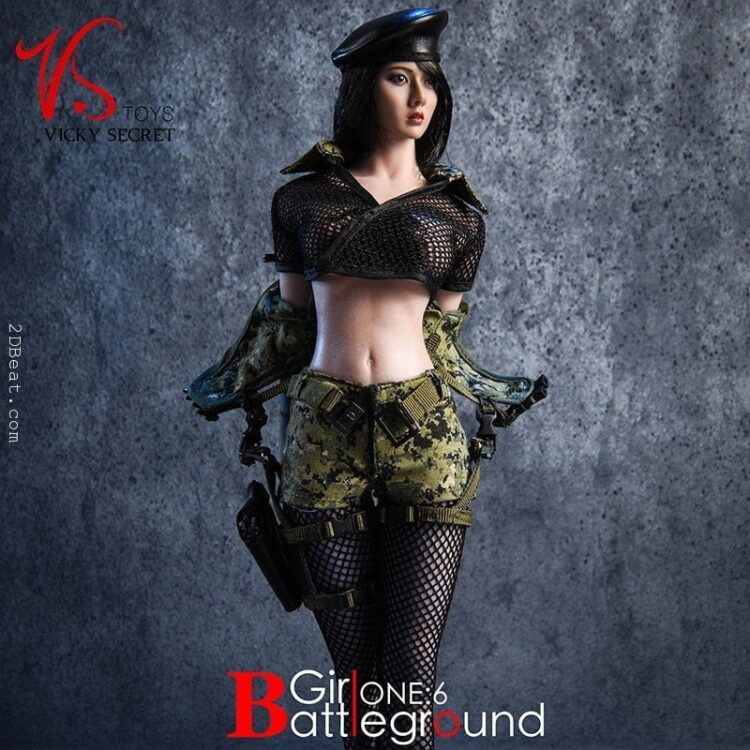 Trang Phục Lính Nữ 1/6 Vstoys Battleground Girl Clothing Set