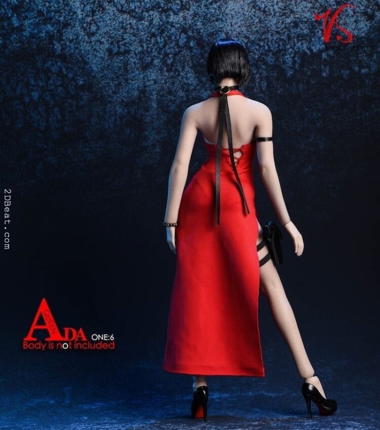 [Có Sẵn] Trang Phục 1/6 Vstoys 18XG14 Ada Wong Sexy Dress - Resident Evil