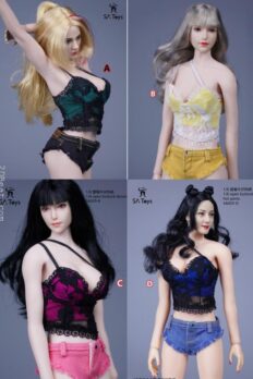Trang phục nữ 1:6 SA Toys SA029 Quần Áo Vải Ren Gợi Cảm