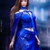 ACPLAY 1/6 ATX050-BLUE Queen Style Long Dress