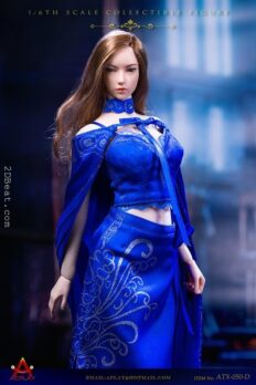 ACPLAY 1/6 ATX050-BLUE Queen Style Long Dress