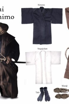 TOYSDAO TDA-02 Samurai Japan Kimono Kami Clothes Set 1/6 Scale