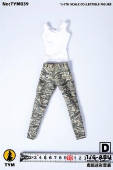 TYM039 Tactical Camouflage Vest & Trousers 1/6 Scale