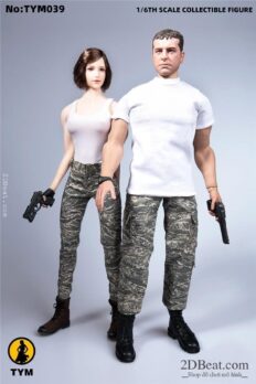 TYM039 Tactical Camouflage Vest & Trousers 1/6 Scale