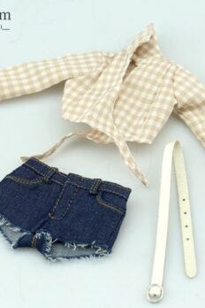 Women's Flannel & Plaid Shirt 1/6 Scale - A