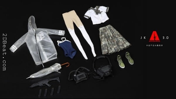 Trang Phục 1:6 ARMSHEAD Girlset Armed Student 3.0 - Image 9