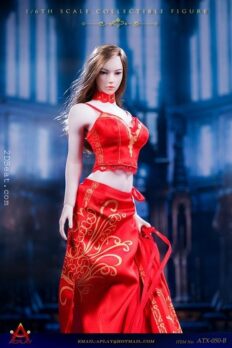 ACPLAY 1/6 ATX050-RED Queen Style Long Dress