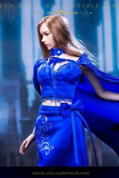 ACPLAY 1/6 ATX050-RED Queen Style Long Dress