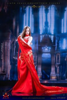 ACPLAY 1/6 ATX050-RED Queen Style Long Dress