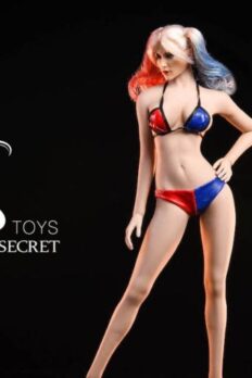 Trang phục búp bê figure 1:6 Bikini Harley Quinn chính hãng VSTOYS