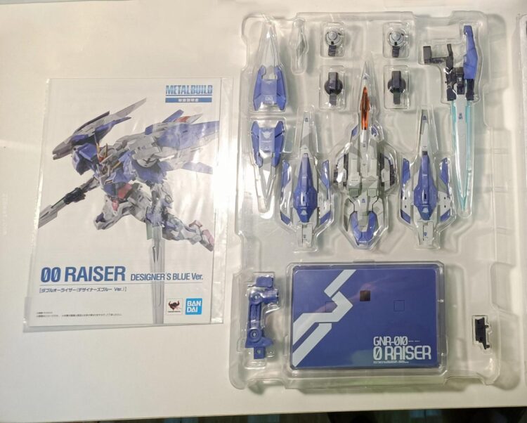 [Hàng 2nd] Mô hình Bandai Metal Build Gundam 00 Raiser Designers Blue Ver. Likenew - Image 6