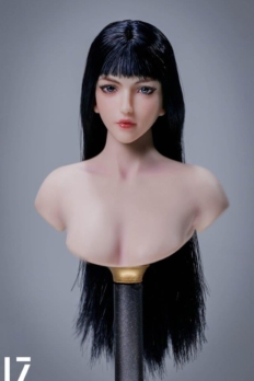 1/6 scale LZ TOYS LZ-SET016C Female Head Sculpt Black Hair