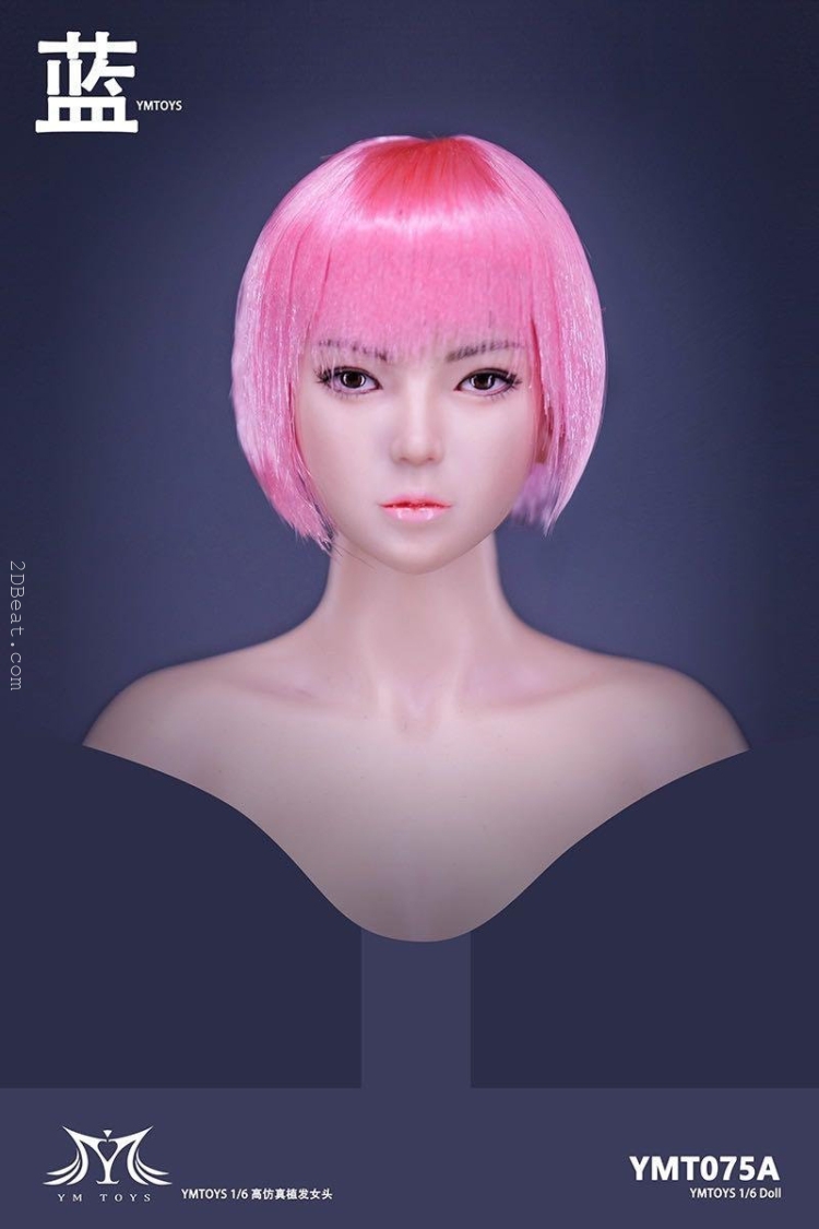 Head Nữ 1/6 YMTOYS YMT075 Cool Girl Blue