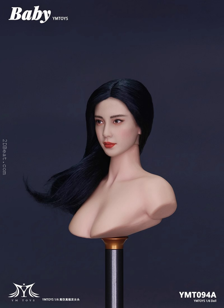 Head Nữ 1/6 YMTOYS YMT094 Female Baby Head sculpt