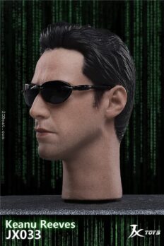 Keanu Reeves Head 1/6 JXTOYS JX033 Neo / Matrix