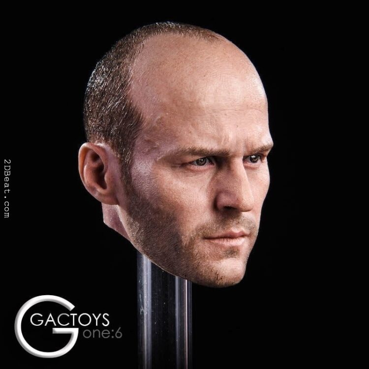 [Có Sẵn] GACTOYS Head 1/6 Jason Statham