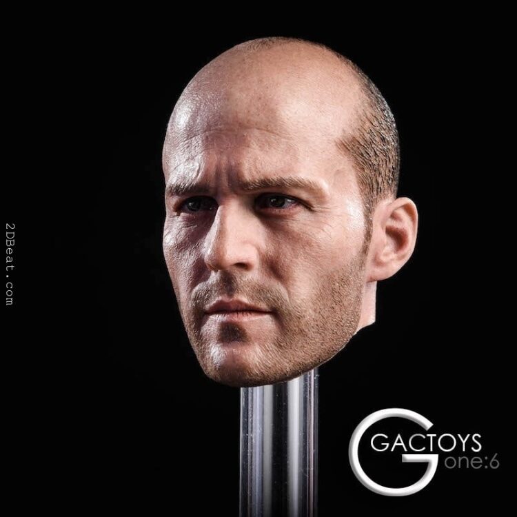 [Có Sẵn] GACTOYS Head 1/6 Jason Statham