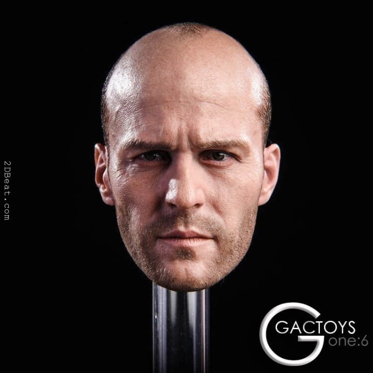 [Có Sẵn] GACTOYS Head 1/6 Jason Statham