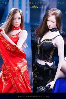 ACPLAY 1/6 ATX050-RED Queen Style Long Dress