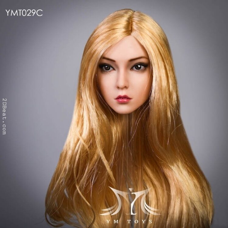 YMTOYS YMT029 "Rose" 1/6 Female Head Sculpt Sutan Skin