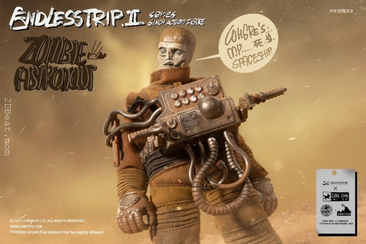 1/12 Scale Coaldog x DAMTOYS PES033 Endless Trip 2 Zombie Astronaut