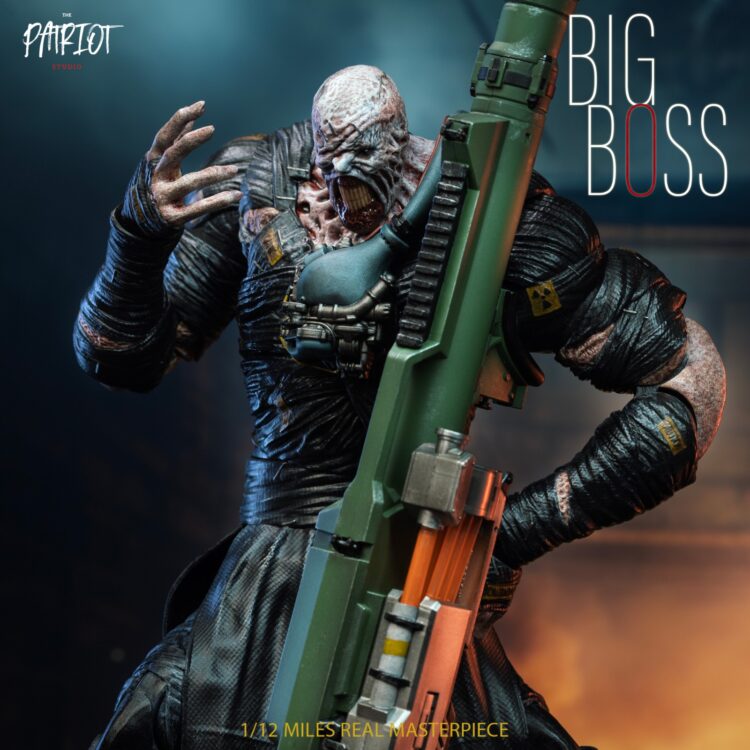 Mô hình figure 1/12 Patriot Studio PA018 Boss Nemesis trong Resident Evil - Image 6